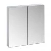 Tavistock Observe Double Door Mirror Cabinet - Gloss White