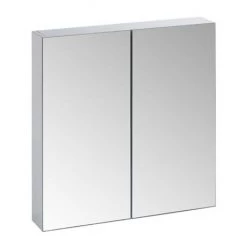 Tavistock Observe Double Door Mirror Cabinet - Gloss White