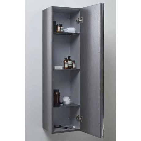 PURCMIR12W_D1_460.jpg Roper Rhodes 320mm Mirrored Storage Unit - Gloss White -Victorian Plumbing Shop PURCMIR12W D1 460