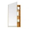 700mm Slimline Mirror Cabinet Bamboo -Victorian Plumbing Shop SMCBB P