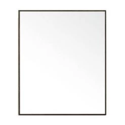550mm Slimline Mirror Cabinet Dark Oak 4 550mm Slimline Mirror Cabinet Dark Oak -Victorian Plumbing Shop SMCDO D5 460