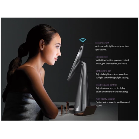 ST3044_D1_460.png Simplehuman Sensor Mirror Hi-Fi with Alexa Built-In - ST3044 -Victorian Plumbing Shop ST3044 D1 460