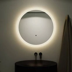 Venice 1200mm Round LED Illuminated Anti-Fog Bathroom Mirror 2 Venice 1200mm Round LED Illuminated Anti-Fog Bathroom Mirror -Victorian Plumbing Shop VN60MIR D2 460