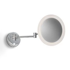 Venice Chrome Round 3x Magnifying LED Cosmetic Mirror