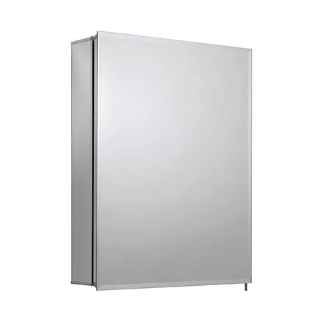 WC101369_P.jpg Croydex Langley Single Door Mirror Cabinet with FlexiFix - WC101369 -Victorian Plumbing Shop WC101369 P