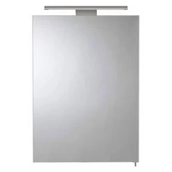 Croydex Madison Hang N Lock Single Door Illuminated Mirror Cabinet with Shaver Socket 700 x 500mm - WC147369E -Victorian Plumbing Shop WC147369E D1N 460
