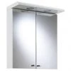 Croydex Shire 2 Door Mirror Cabinet with Light & Shaver Socket - White - WC267222E -Victorian Plumbing Shop WC266222E P