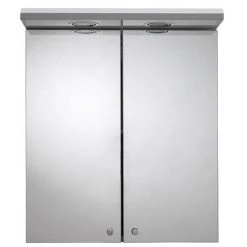 Croydex Shire 2 Door Mirror Cabinet with Light & Shaver Socket - White - WC267222E 3 Croydex Shire 2 Door Mirror Cabinet with Light & Shaver Socket - White - WC267222E -Victorian Plumbing Shop WC267222E ai2 460