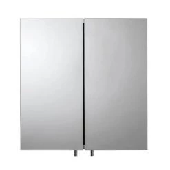 Croydex Avon Double Door Stainless Steel Mirror Cabinet - WC866105 -Victorian Plumbing Shop WC866105 D2 460
