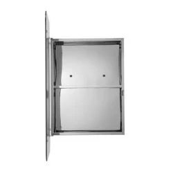 Croydex Medway Round Edges Mirror Cabinet with FlexiFix - WC871505 -Victorian Plumbing Shop WC871505 D3 460